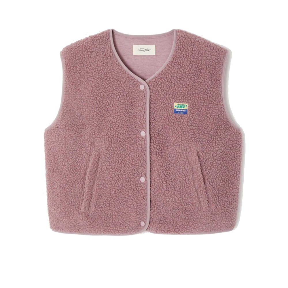 Image of Hoktown Fleece Gilet - Sloe Melange