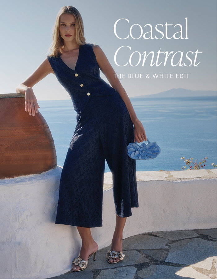 COASTAL CONTRAST: SHOP THE EDIT