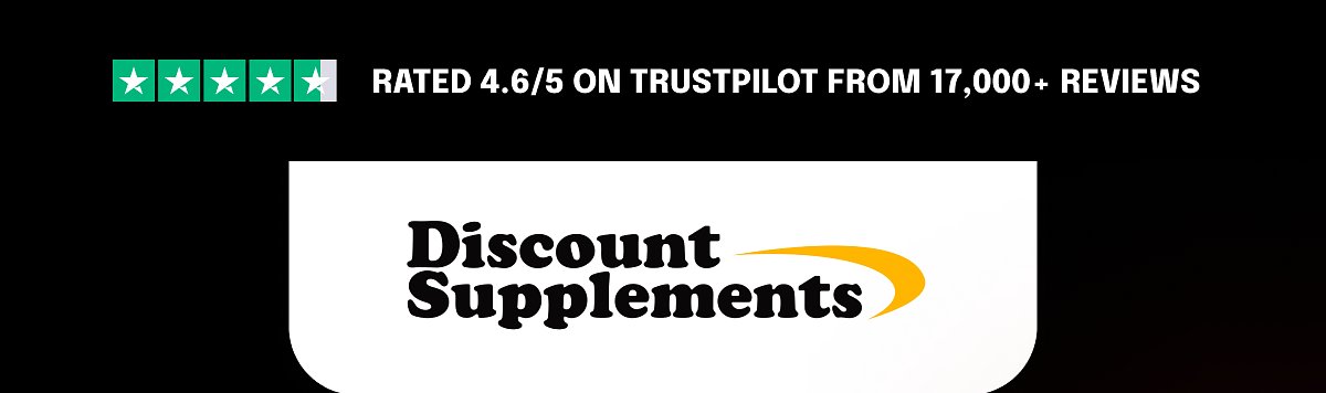 Rated 4.6/5 on Trustpilot from 17,000+ reviews Discount Supplements
