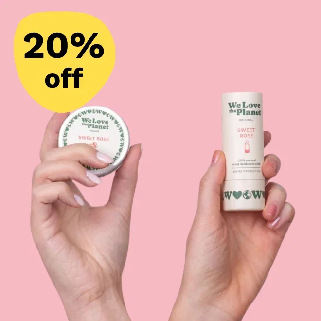 20% off We Love the Planet