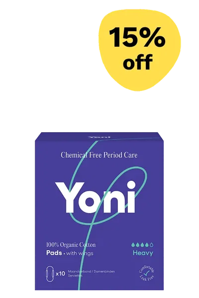 15% off Yoni Organic Cotton Pads