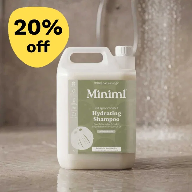 20% off Miniml 5 Litre Refills