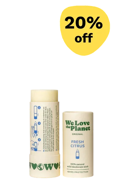 20% off We Love the Planet Fresh Deodorant Stick