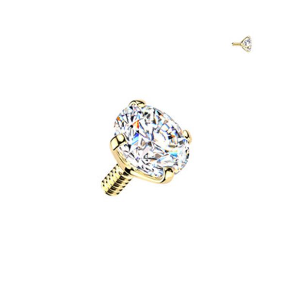 Bendable Fishtail Nose Stud Ring CZ Set 10PCS | Luxe Modz