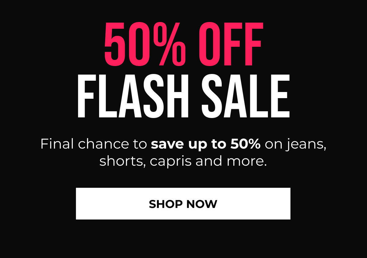 SHOP AND SAVE 50% 