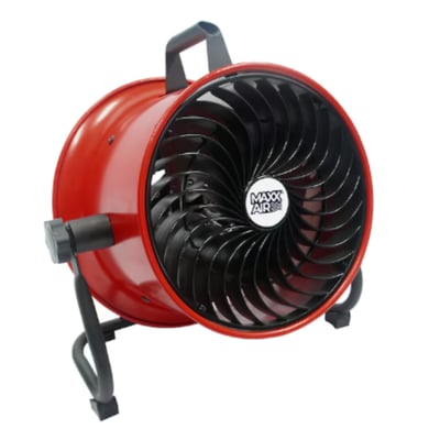 MAXXAIR 10” High Velocity Fan – Powerful Air Circulation for Home, Garage & Workshop, Durable Compact Design, Model #RCHVFF10T