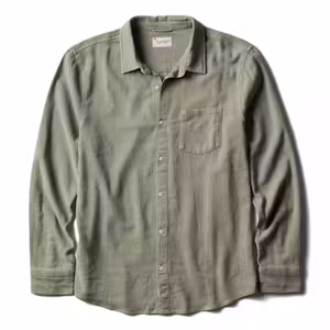 Classic Stretch Selvage Long Sleeve Shirt