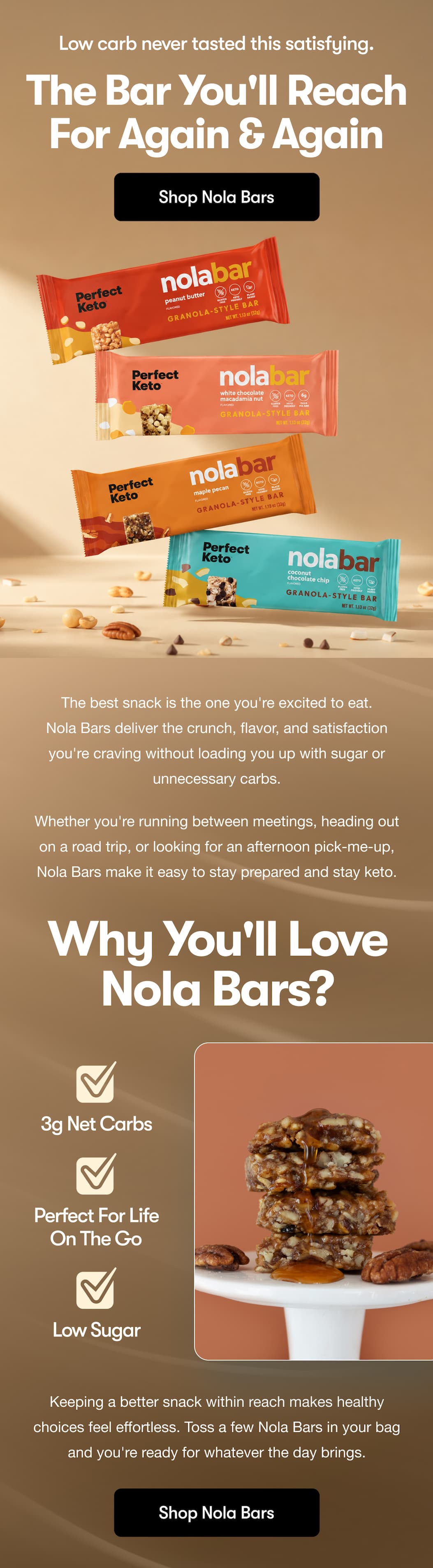 The bar you'll reach for again and again.