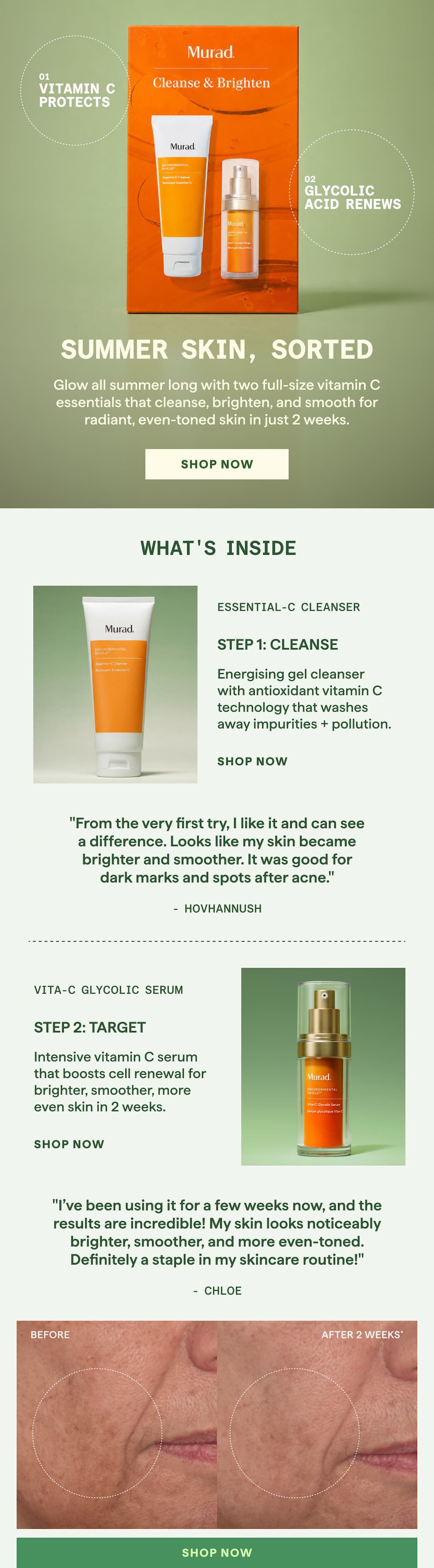 Cleanse & Brighten Essentials Set | Shop Now