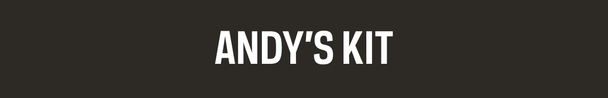 Explore the Gear Andy Uses