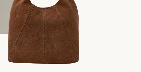 Dana Suede Hobo Bag