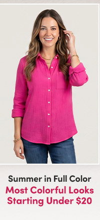 Summer Fashion | Starting Under $20 | This Season's Most Colorful Looks