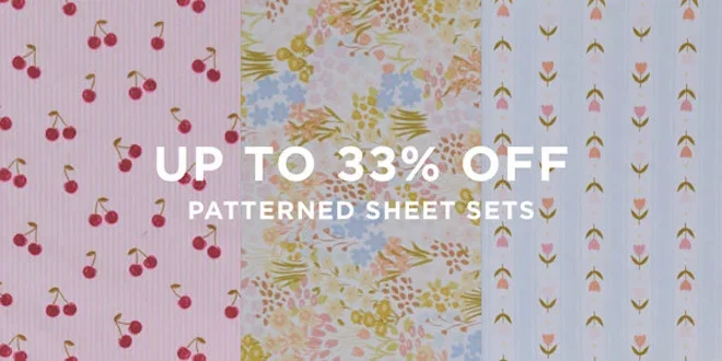 Patterned Sheet Sets