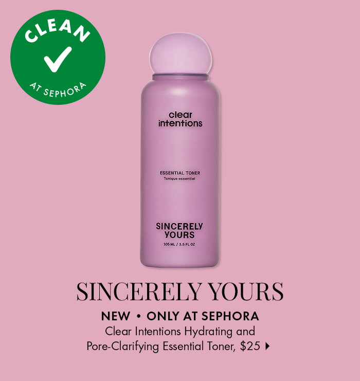 Sincerely Yours Clear Essentials Toner