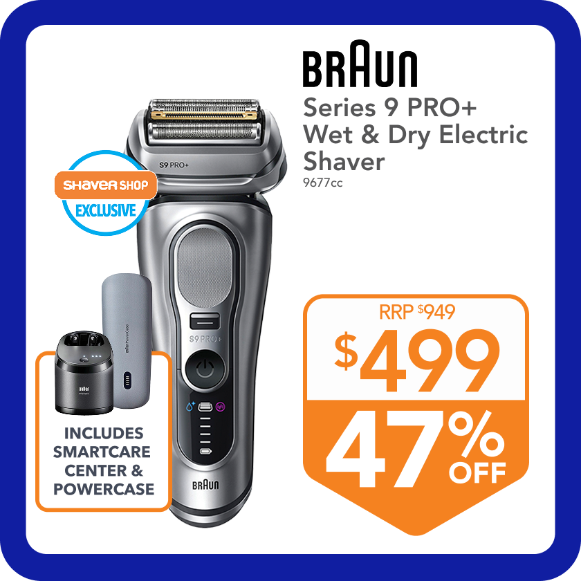 Series 9 PRO+ Wet & Dry Electric Shaver