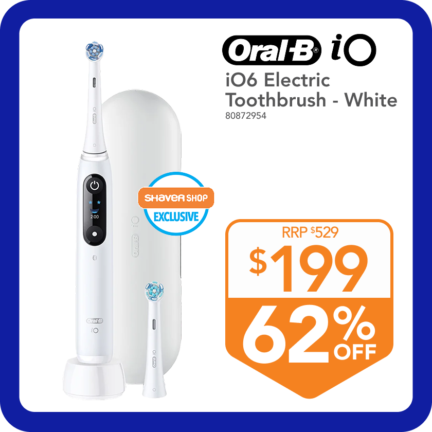 iO6 Electric Toothbrush - White