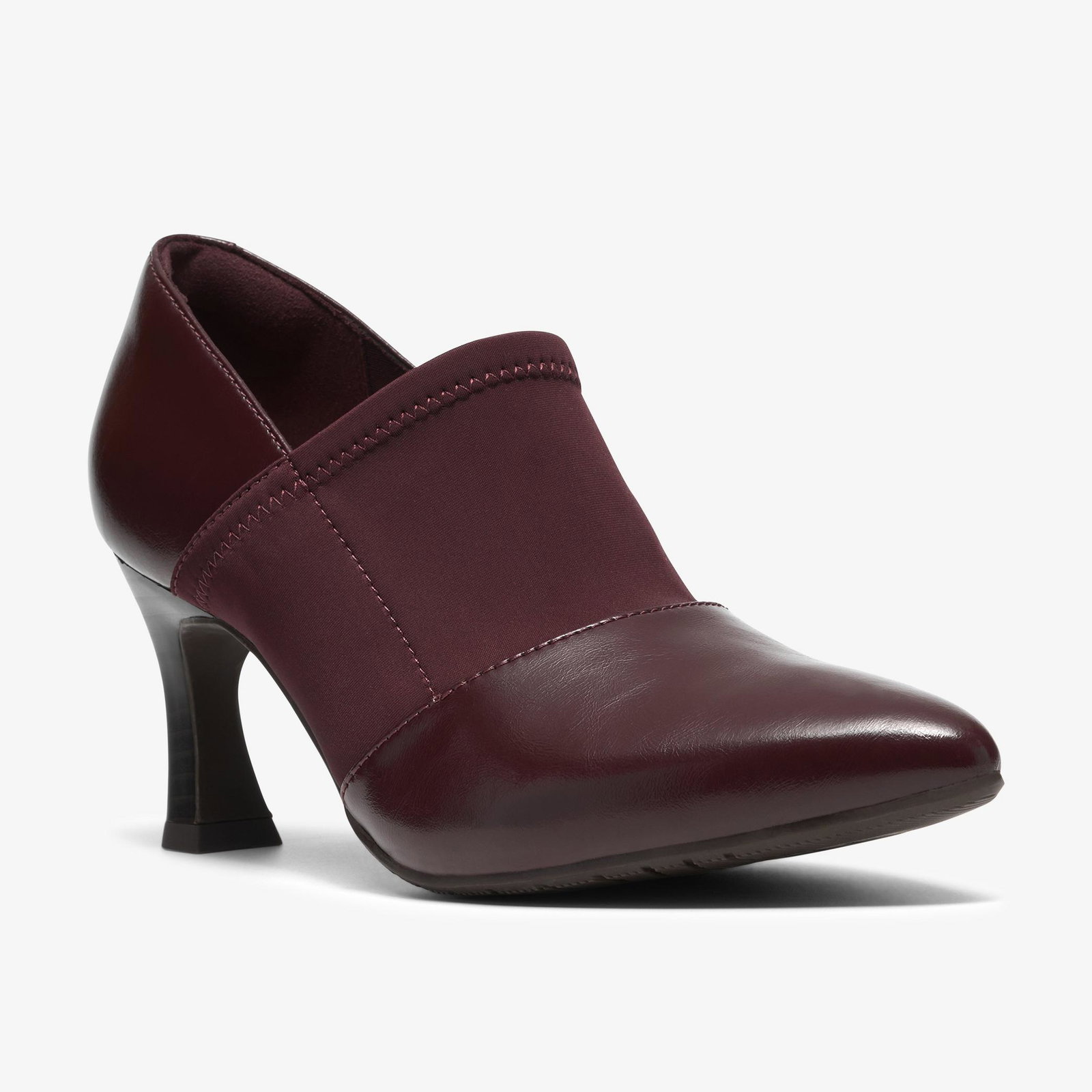 Shop Tammitha Sleek Burgundy Leather