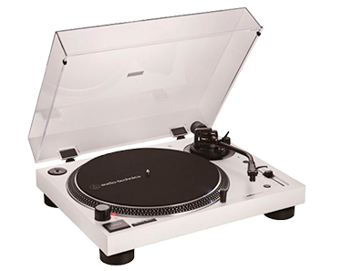 Tocadiscos Bluetooth Audio-Technica AT-LP120XUSB Blanco 