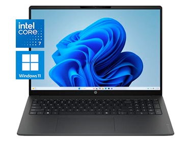 Ordenador portátil HP OmniBook 3 16-bu0090ns, Intel Core 7-150U, 16GB RAM, 1TB SSD, Intel Graphics, Windows 11 Home, 16