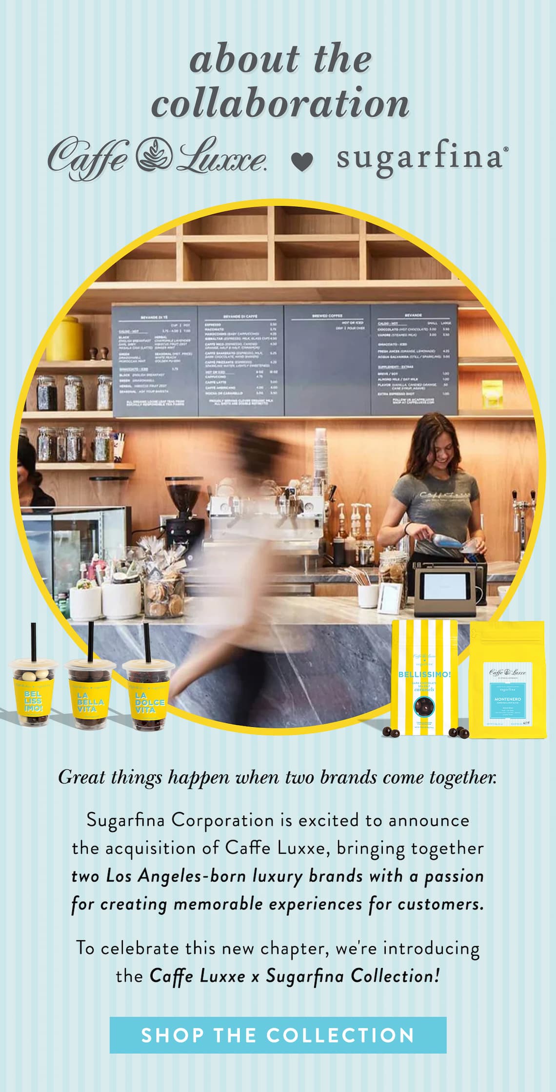 Shop Caffe Luxxe x Sugarfina