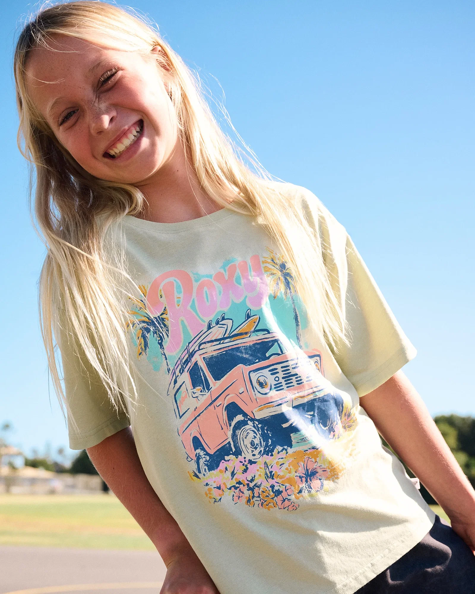 Image of Girls' Coastal Oversized Tee