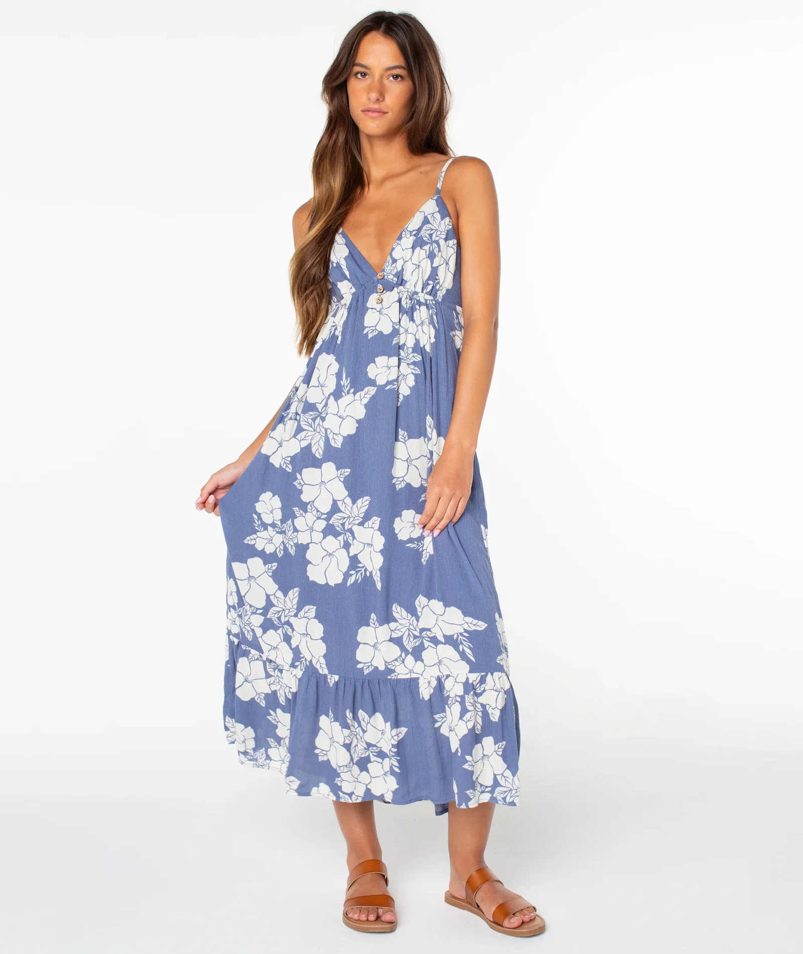 Image of Warm Rays Midi Dress