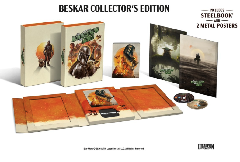 Star Wars - The Mandalorian And Grogu Limited Collectors Edition 4K Ultra HD + Blu-Ray