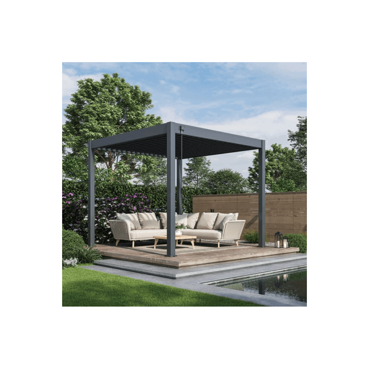 Image of Aluminium Pergola