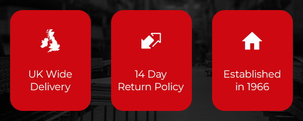 Uk Wide Delivery| 14 day return policy| Established in 1966