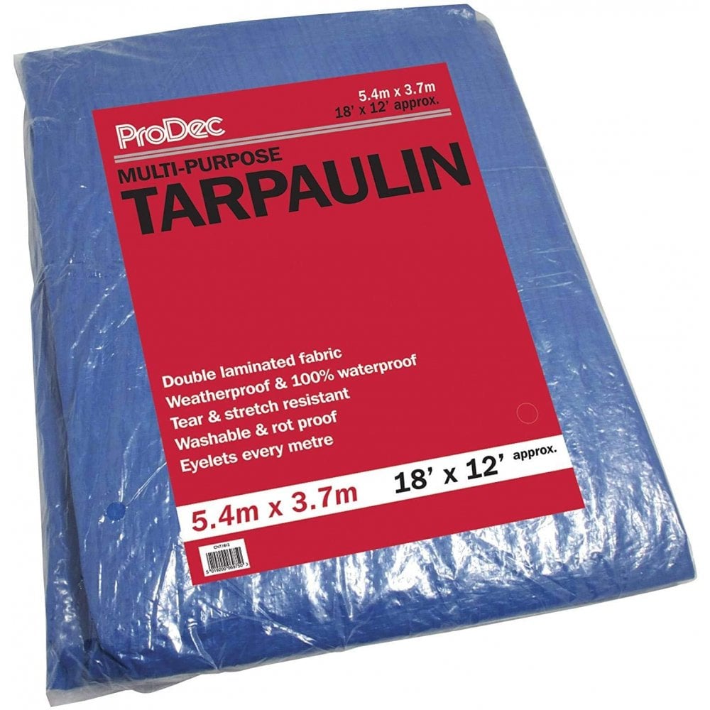 Image of 5.4m x 3.7m Standard Tarpaulin