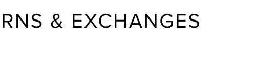 Hanky Panky Returns and Exchanges