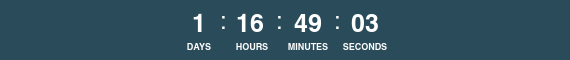 72 Hour Countdown Timer