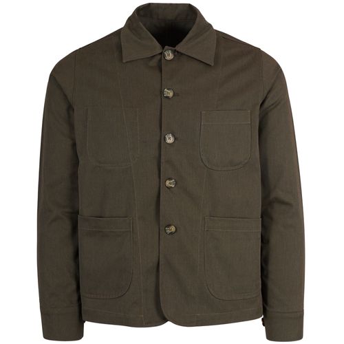 Real Hoxton Chore Jacket - Moss Green