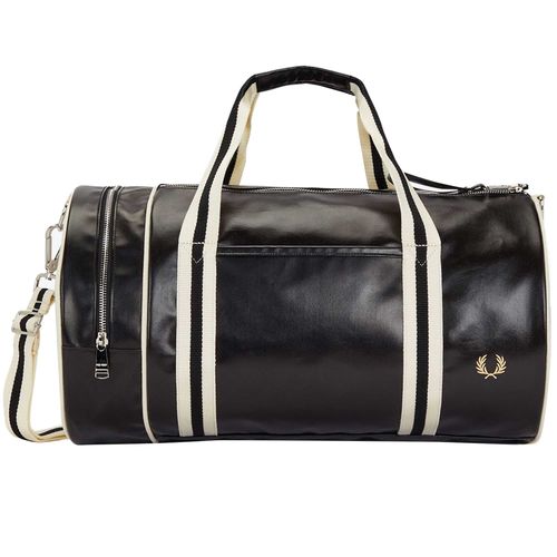 Fred Perry Classic Barrel Bag - Black