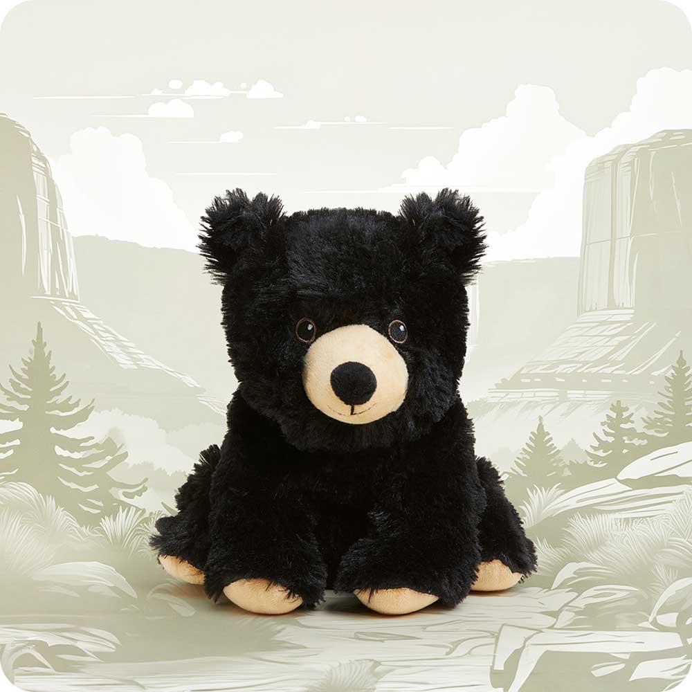 Image of Black Bear Warmies