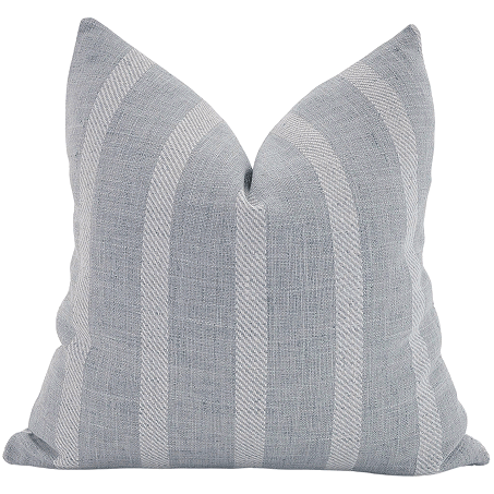 Beach Haven Blue Pillow Cover