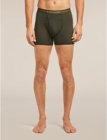 Men's Merino 150 Anatomica Boxers wFly - Dark Loden / L