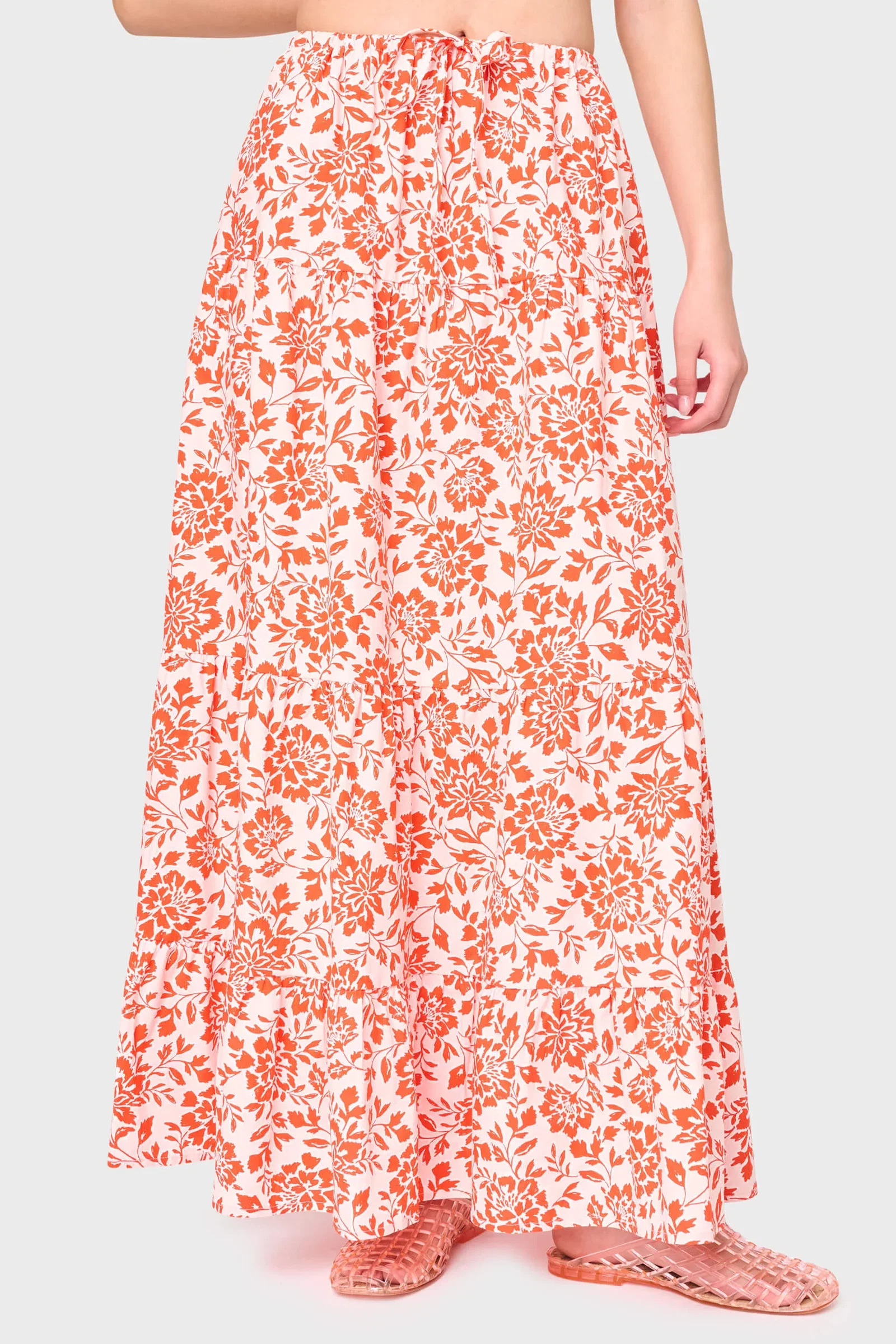 Image of Tiered Ultra Maxi Skirt
