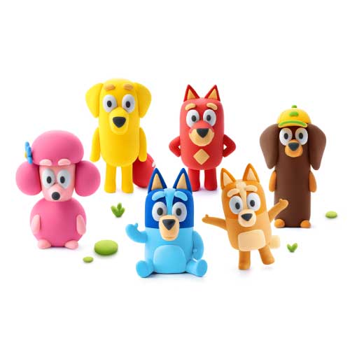 Hey Clay Bluey and Friends