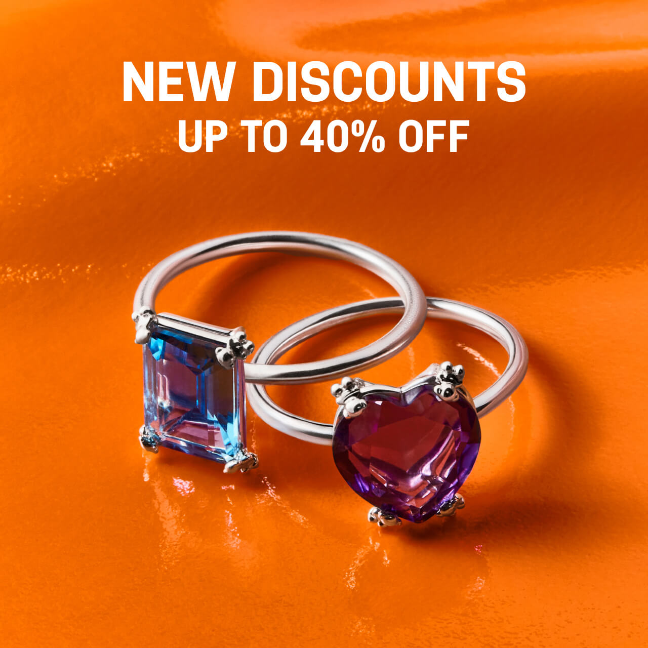 NEW DISCOUNTS UP TO 40% OFF