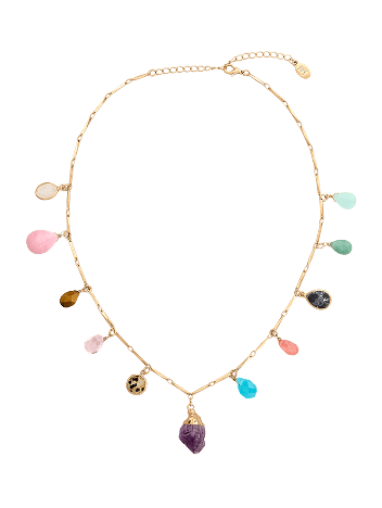 Shop Semiprecious Charm Necklace