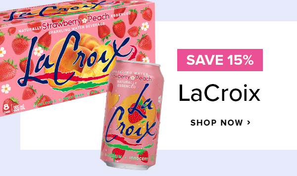 Save 15% on LaCroix