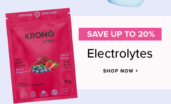 Save up to 15% on Electrolytes