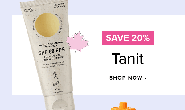Save 20% on Tanit
