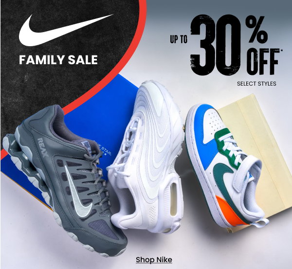 Nike Family Sale up to 30% Off 