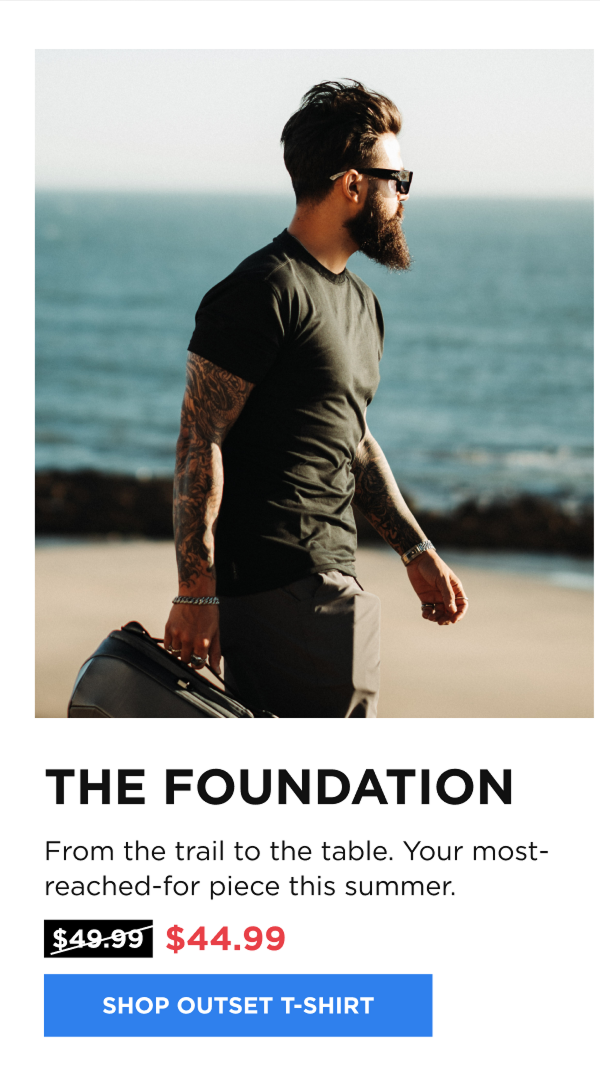 THE FOUNDATION  [SHOP OUTSET T-SHIRT]