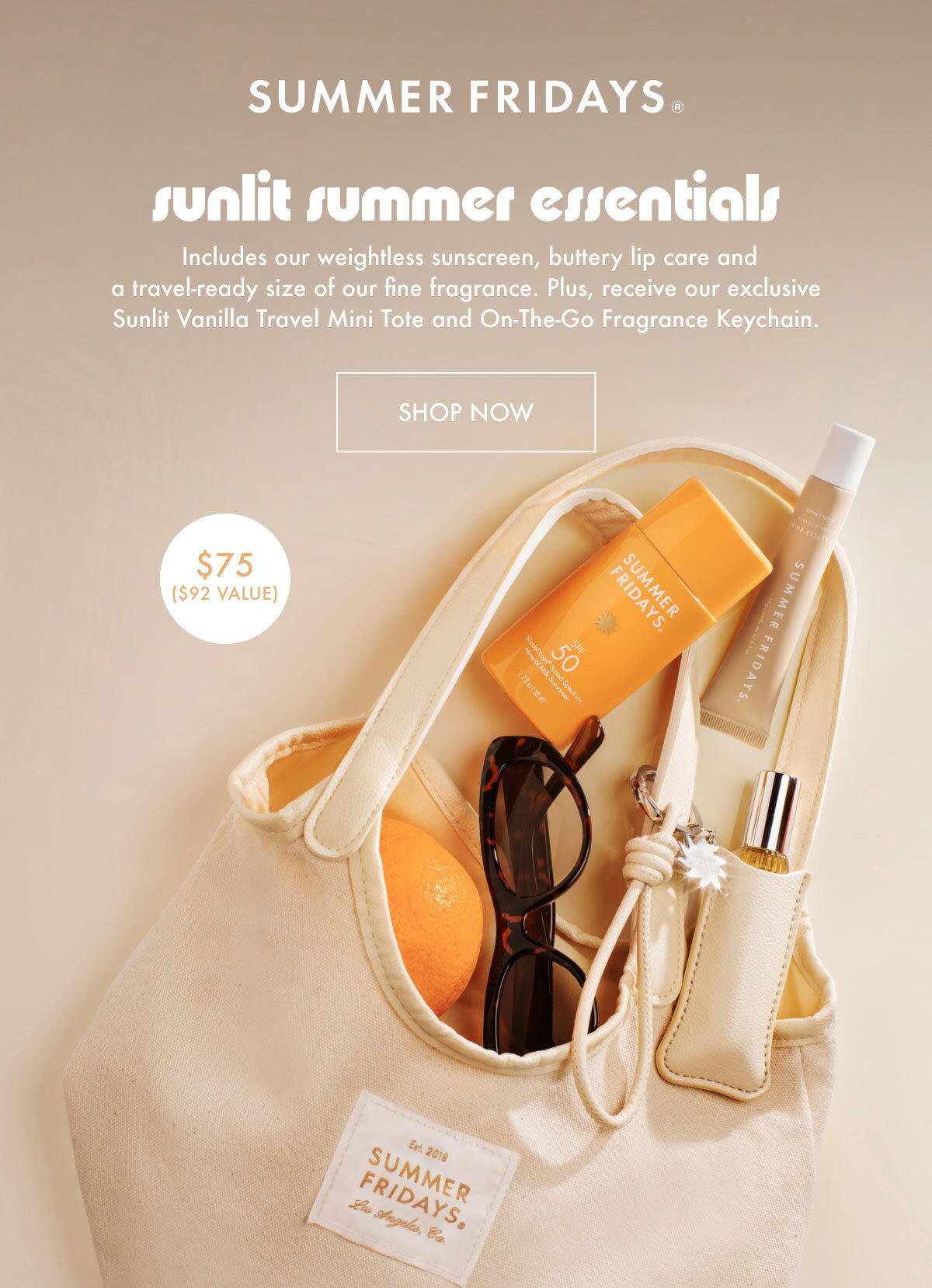 Sunlit Summer Essentials | Shop Now