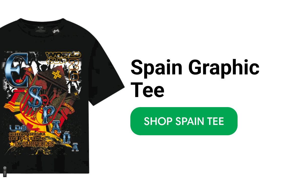 Spain Graphic Tee | SHOP SPAIN TEE