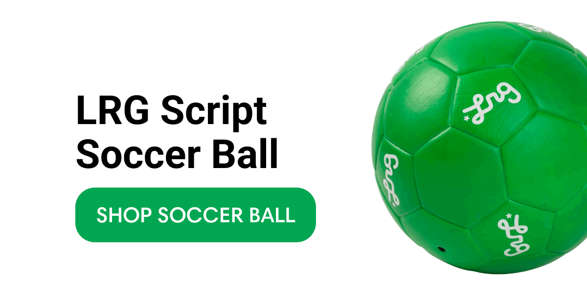 LRG Script Soccer Ball | SHOP SOCCER BALL