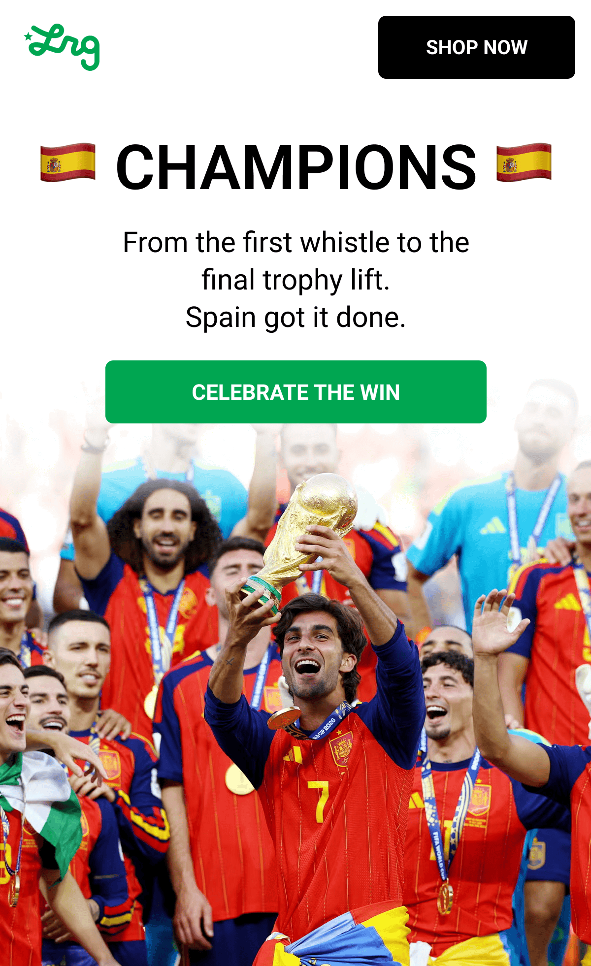 🇪🇸 CHAMPIONS 🇪🇸 From the first whistle to the final trophy lift. Spain got it done. CELEBRATE THE WIN